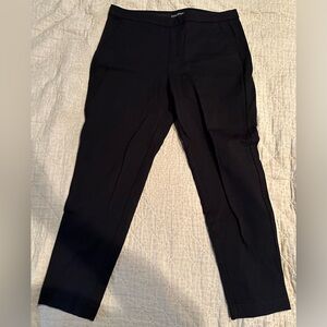Liverpool- size- 10/30- Black Tailored women’s textured Pants- elastic waistband